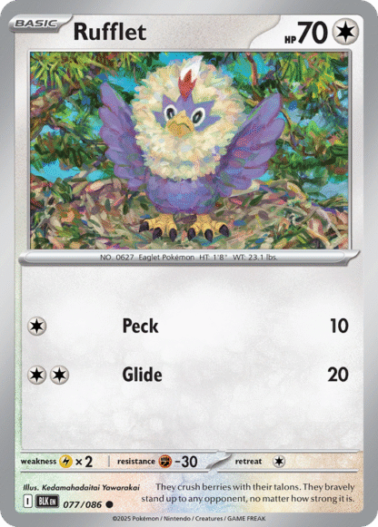 Rufflet Reverse - Black Bolt