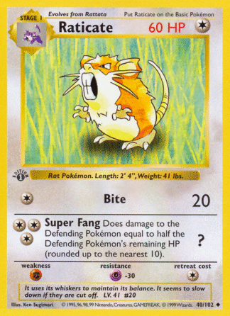 Raticate - Base