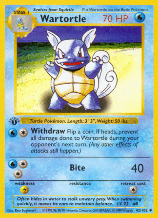 Wartortle - Base