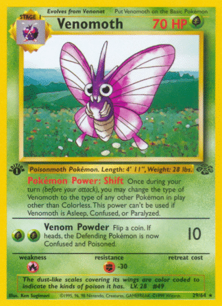 Venomoth - Jungle