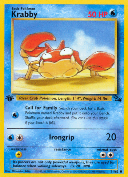 Krabby - Fossil