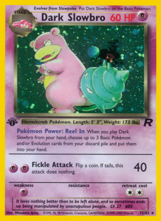 Dark Slowbro - Team Rocket