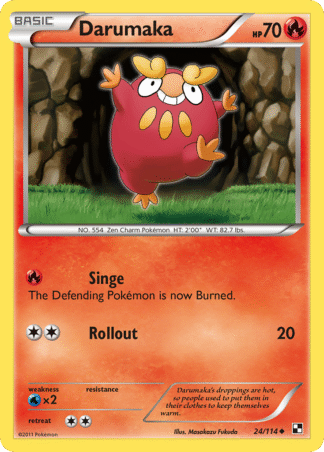 Darumaka Reverse - Black & White