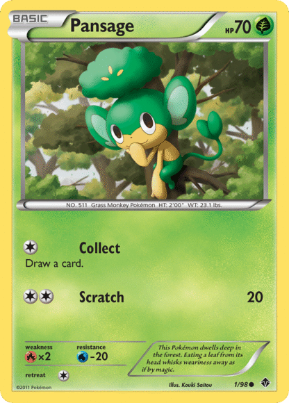 Pansage Reverse - Emerging Powers