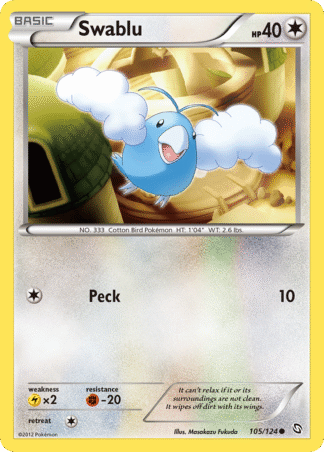 Swablu Reverse - Dragons Exalted