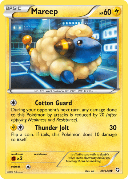 Mareep Reverse - Dragons Exalted