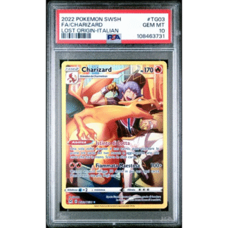 Charizard - Lost Origin Italiaans - PSA 10