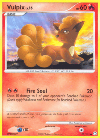 Vulpix - Mysterious Treasures