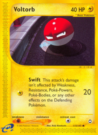 Voltorb Reverse - Aquapolis