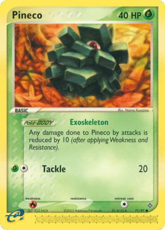 Pineco - Dragon