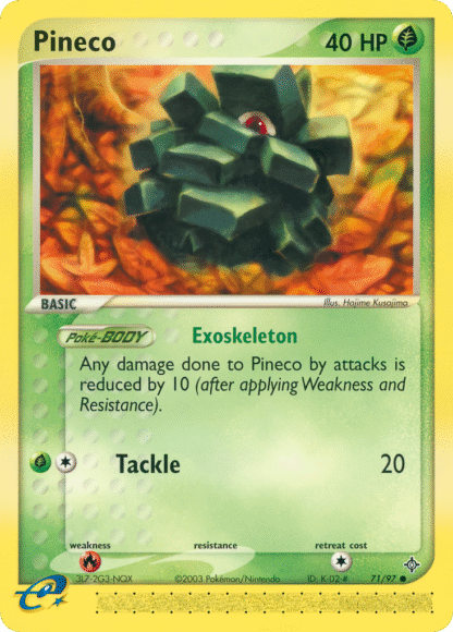 Pineco - Dragon