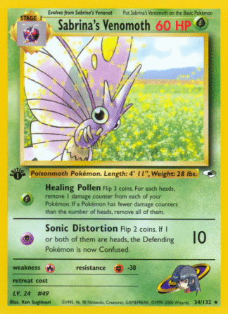 Sabrina's Venomoth - Gym Heroes