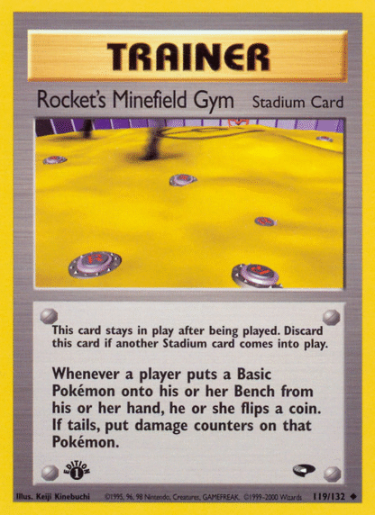 Rocket's Minefield Gym - Gym Challenge