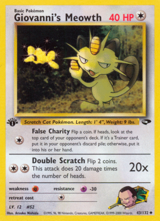 Giovanni's Meowth - Gym Challenge