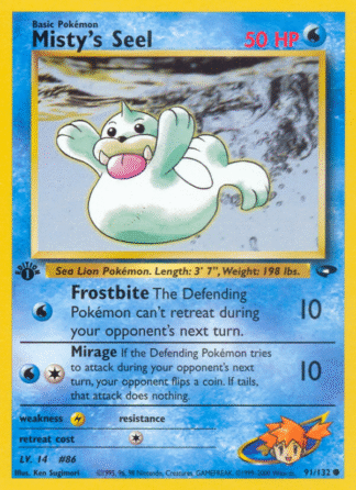 Misty's Seel - Gym Challenge