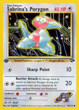 Sabrina's Porygon - Gym Challenge