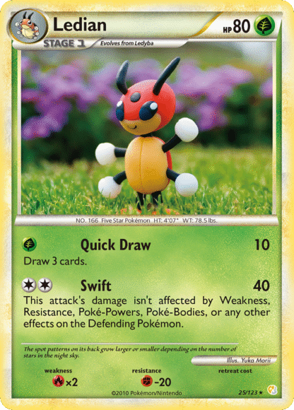 Ledian Reverse - HeartGold & SoulSilver