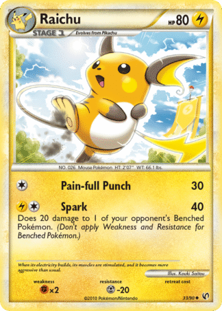 Raichu - HS—Undaunted
