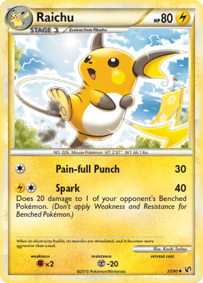 Raichu - HS—Undaunted