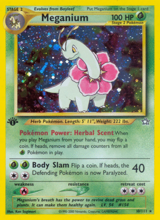 Meganium - Neo Genesis