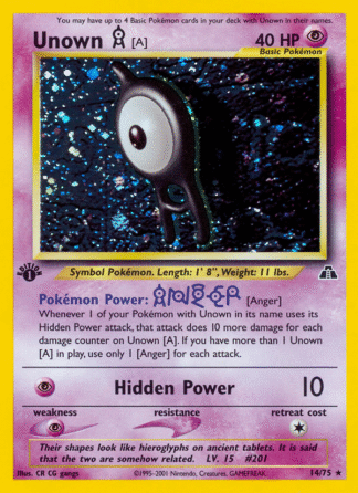 Unown [A] - Neo Discovery