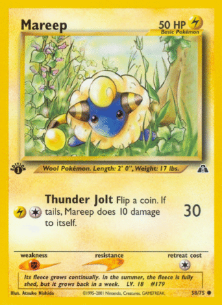 Mareep - 1st Edition Neo Discovery