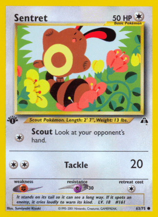 Sentret - 1st Edition Neo Discovery