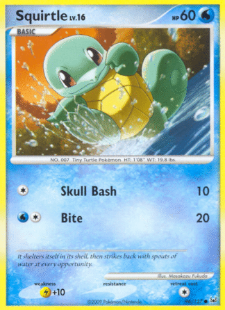 Squirtle - Platinum