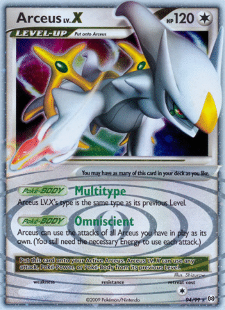 Arceus LV.X - Arceus
