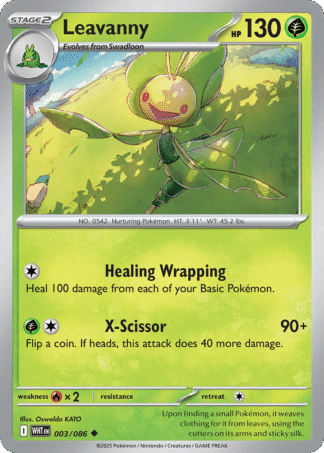 Leavanny Reverse - White Flare