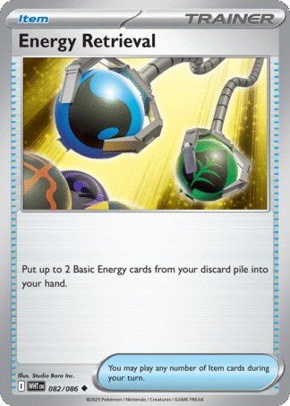 Energy Retrieval Reverse - White Flare