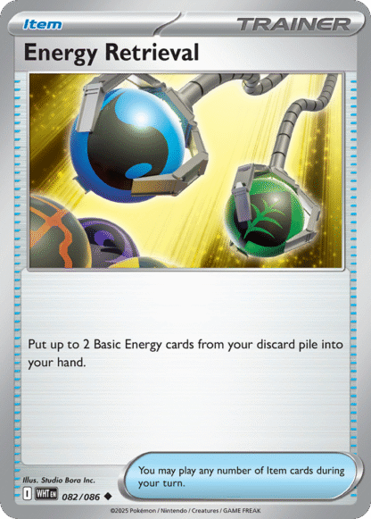 Energy Retrieval Reverse - White Flare