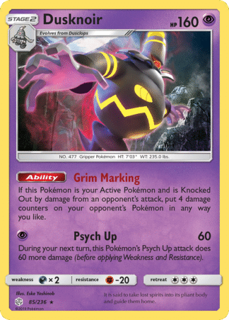 Dusknoir - Cosmic Eclipse