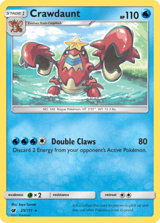 Crawdaunt Reverse - Crimson Invasion