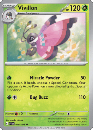 Vivillon Reverse - Scarlet & Violet