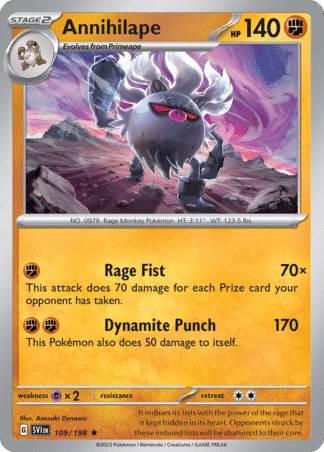Annihilape Reverse - Scarlet & Violet