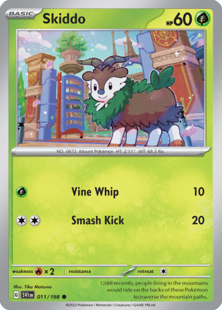 Skiddo Reverse - Scarlet & Violet