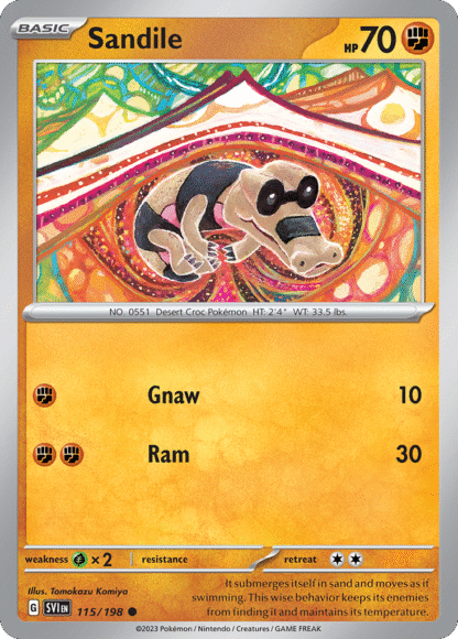 Sandile Reverse - Scarlet & Violet