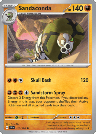 Sandaconda Reverse - Scarlet & Violet
