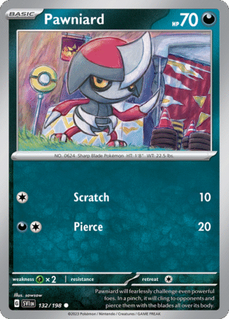 Pawniard Reverse - Scarlet & Violet