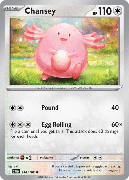 Chansey Reverse - Scarlet & Violet