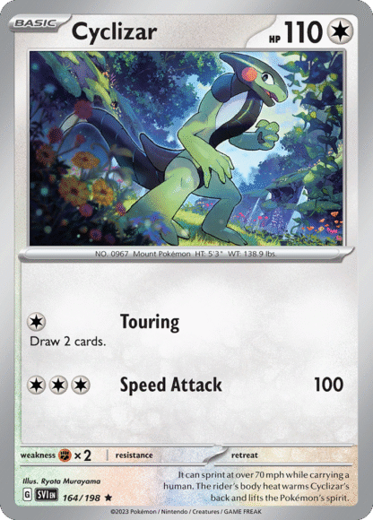 Cyclizar Reverse - Scarlet & Violet
