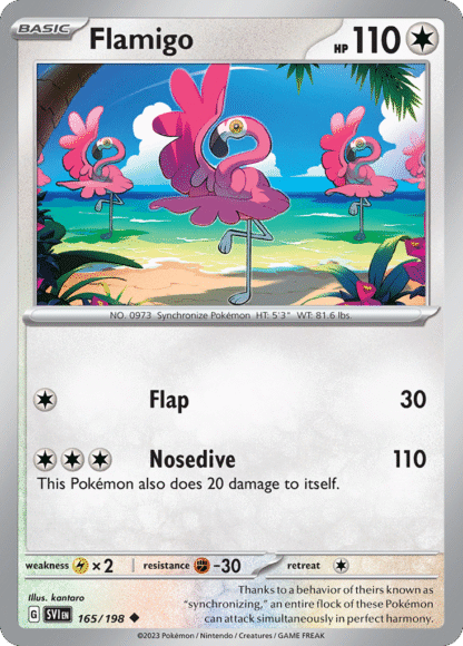 Flamigo Reverse - Scarlet & Violet