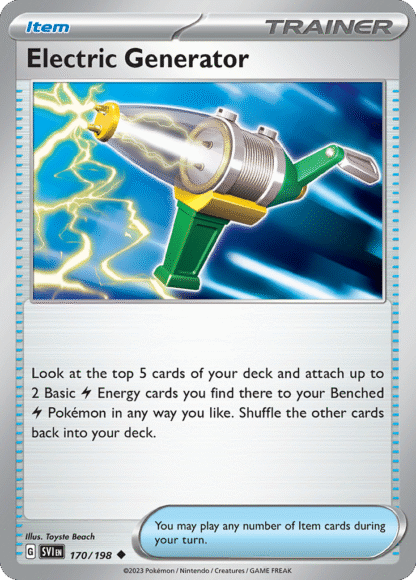 Electric Generator Reverse - Scarlet & Violet