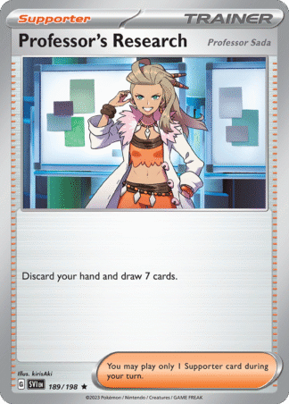 Professor's Research (Professor Sada) Reverse - Scarlet & Violet