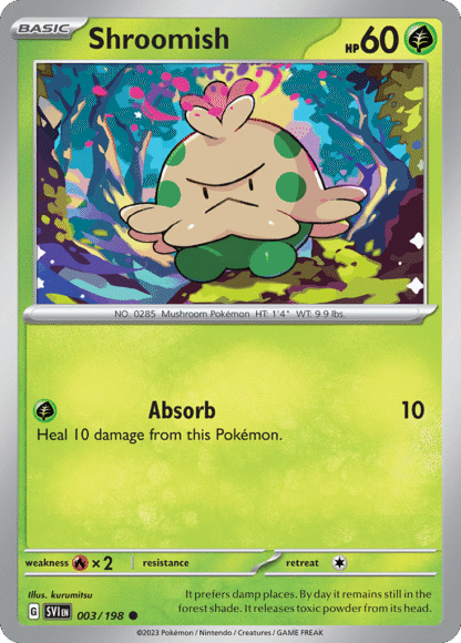 Shroomish Reverse - Scarlet & Violet