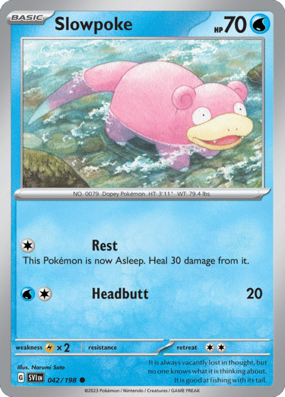 Slowpoke Reverse - Scarlet & Violet