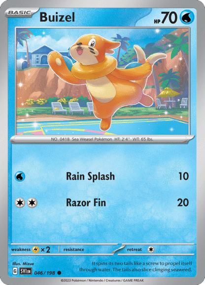 Buizel Reverse - Scarlet & Violet