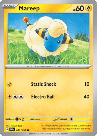 Mareep Reverse - Scarlet & Violet