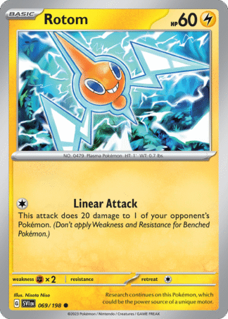 Rotom Reverse - Scarlet & Violet